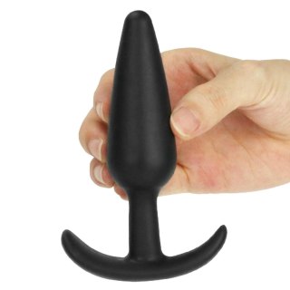 Korek analny silikonowy Lure Me Classic Lovetoy czarny 13 cm