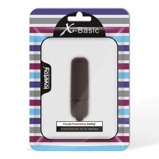 Mini wibrator XBasic Bullet Lovetoy 10 prędkości fioletowy 6cm