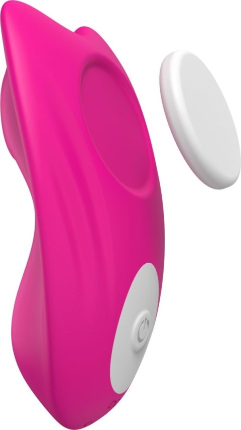 Stymulator łechtaczki Catch Joy różowy z klipem do majtek USB