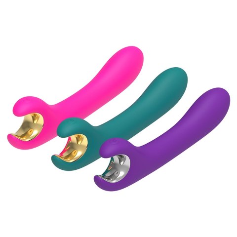 Stymulator łechtaczki Mermaid silikonowy fioletowy USB B Series Joy