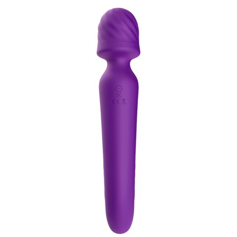 Stymulator łechtaczki Mission fioletowy rozgrzewający silikonowy USB