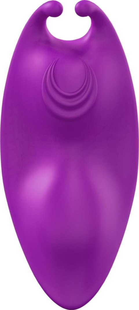 Stymulator łechtaczki do majtek Joy fioletowy z pilotem USB