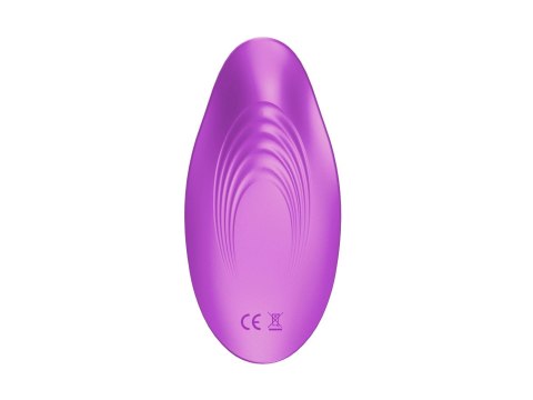 Wibrator mini silikonowy B Series Cute fioletowy USB