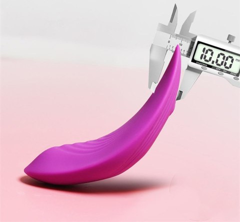 Wibrator mini silikonowy B Series Cute fioletowy USB