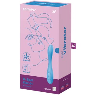 Wibrator punktu G Satisfyer Flex 4 Connect App silikonowy USB