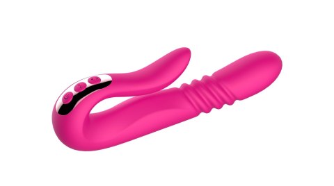 Wibrator punktu G z pchnięciem B Series Cute czerwony USB