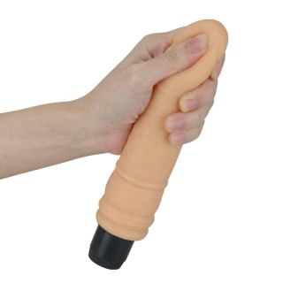 Wibrator realistyczny cyberskóra Lovetoy 20 cm wodoodporny