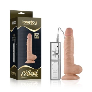 Wibrator realistyczny wibrujący Lovetoy 22 cm cielisty