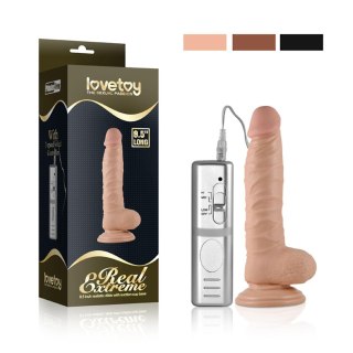 Wibrator realistyczny wibrujący Lovetoy 22 cm cielisty
