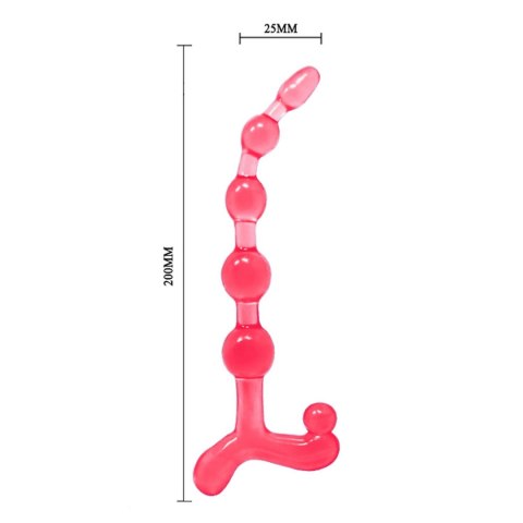 Masażer prostaty z rozszerzanym uchwytem Baile Bendy Twist