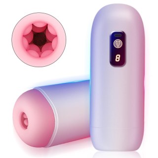 Masturbator waginalny z 8 wibracjami USB B Series Fox