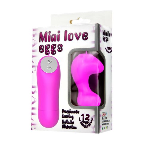 Mini wibrator silikonowy Baile 12 funkcji