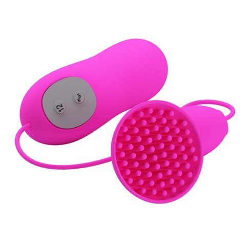 Silikonowy stymulator łechtaczki Pretty Love Brady 12 wibracji