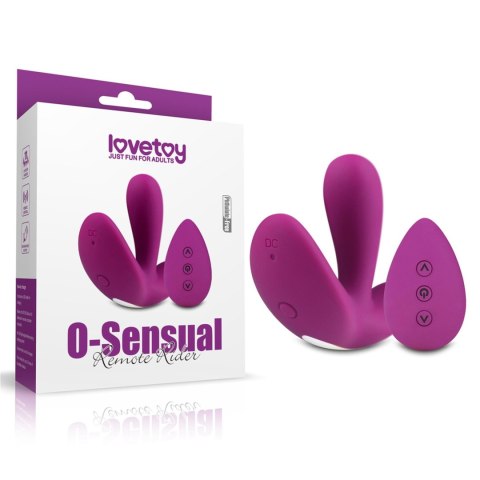Silikonowy wibrator z pilotem Lovetoy O-Sensual USB 9 cm