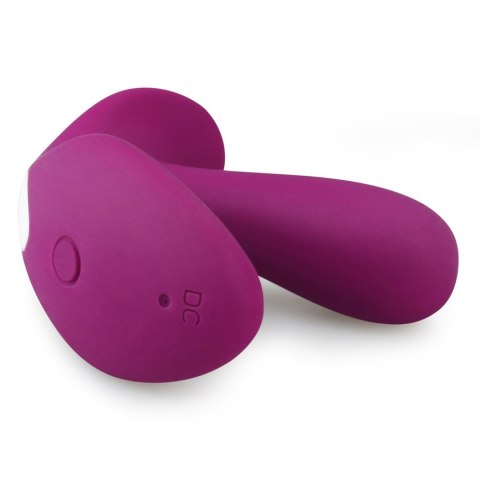 Silikonowy wibrator z pilotem Lovetoy O-Sensual USB 9 cm