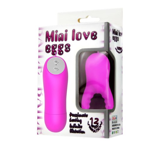 Stymulator łechtaczki silikonowy Pretty Love mini 12 wibracji