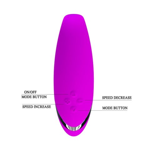 Wibrator silikonowy Pretty Love Amour USB 12 funkcji