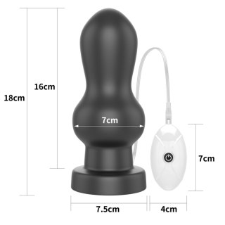Wibrujący korek analny King Size Lovetoy 18 cm
