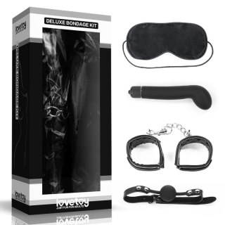 Zestaw bondage Lovetoy Deluxe czarny na baterie AAA