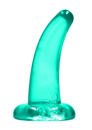 Dildo analne RealRock Crystal Clear z przyssawką 11 cm