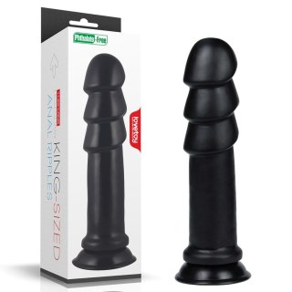 Gigantyczne dildo analne Lovetoy karbowane 28.5 cm