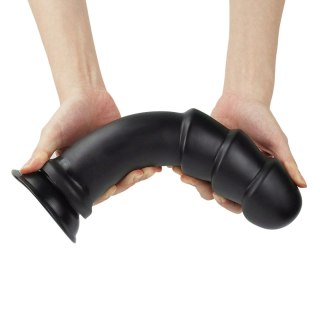 Gigantyczne dildo analne Lovetoy karbowane 28.5 cm