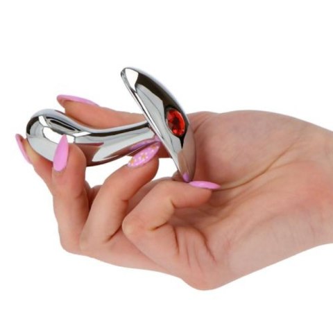 Korek analny aluminiowy Wacky Sailor srebrny 7,9 cm