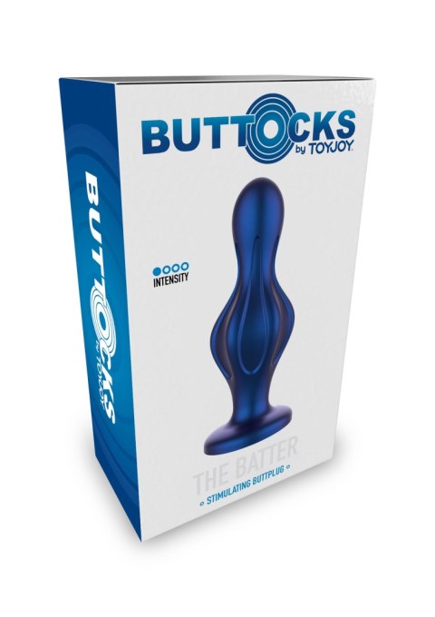 Korek analny silikonowy ToyJoy niebieski 12 cm