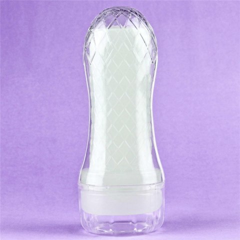 Masturbator Lumino Play świecący Lovetoy biały 20 cm