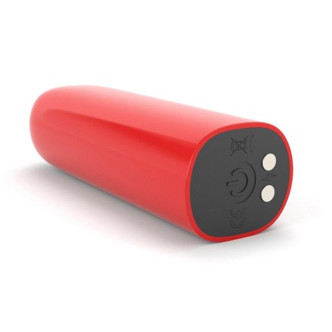 Mini wibrator IJOY ładowany USB wodoodporny 10 funkcji 8 cm