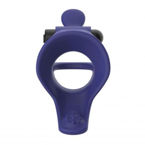 Pierścień wibrujący Gladiator Toyz4lovers niebieski USB
