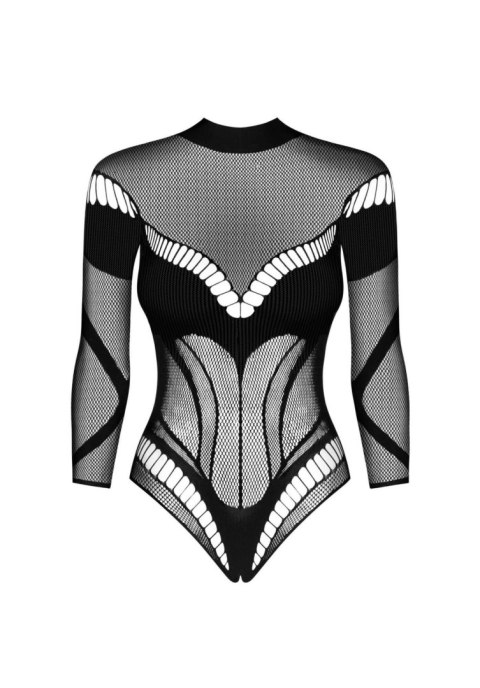 Seksowne body geometryczne z wycięciem Obsessive B135 S/M/L