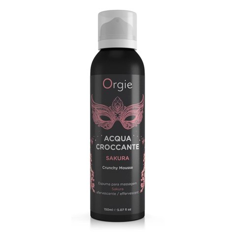 Chrupiący mus do masażu Orgie Acqua Croccante Sakura Fruit 150 ml