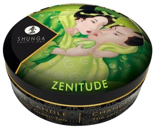 Mini Świeca do masażu Zenitude zielonej herbaty Shunga