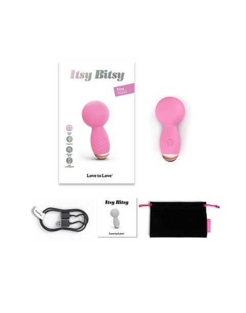 Mini masażer wibracyjny Itsy Bitsy różowy Love to Love
