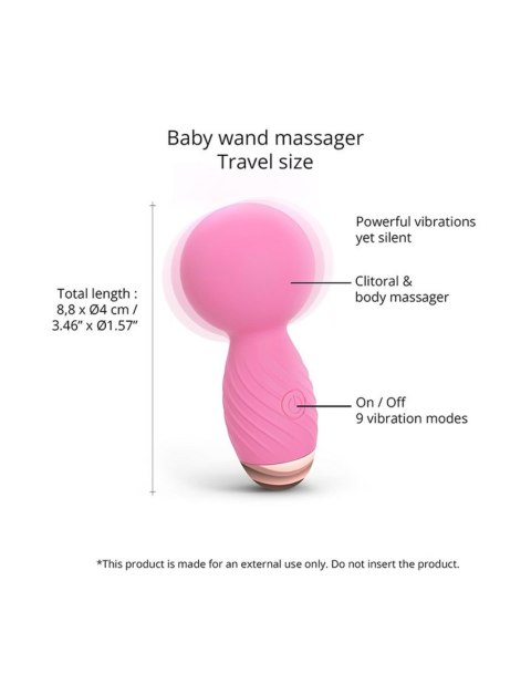 Mini masażer wibracyjny Itsy Bitsy różowy Love to Love