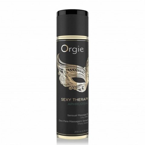 Olejek do masażu Orgie Sexy Therapy owocowo kwiatowy afrodyzjak 200 ml