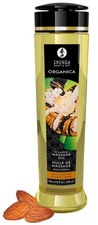 Olejek do masażu Shunga Organica Słodycz Migdałowa 240ml