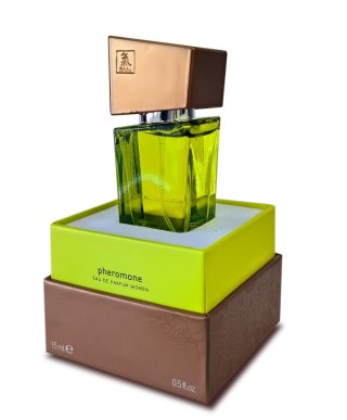 Perfumy feromonowe Shiatsu damskie limonka 15 ml