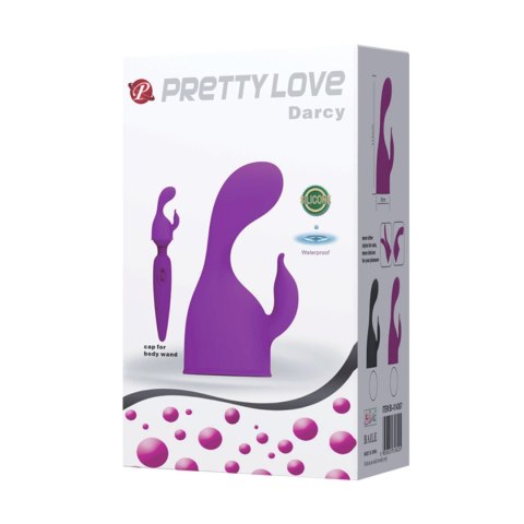 Silikonowa nasadka królicza Pretty Love Darcy