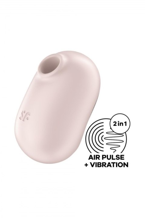Stymulator łechtaczki Satisfyer Pro To Go 2 beżowy USB