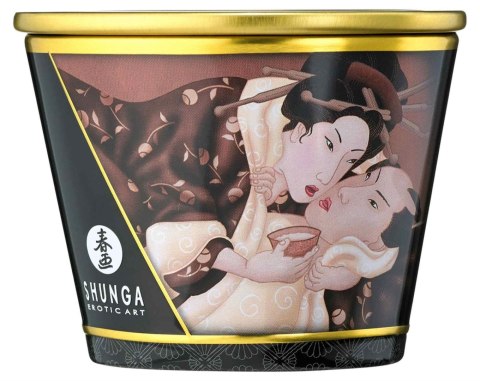 Świeca do masażu Shunga czekoladowa Excitation