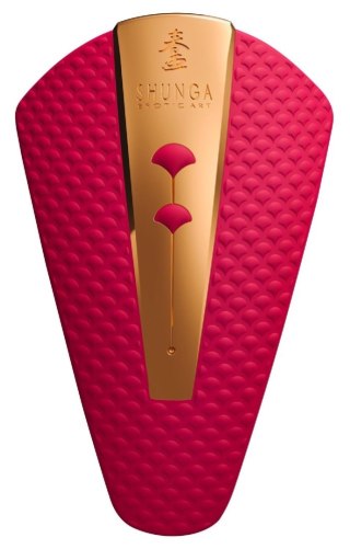 Wibrator Obi Shunga malinowy silikonowy USB
