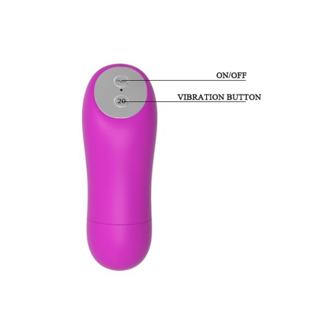 Wibrator mini bullet Baile Magic X20 20 funkcji z pilotem zdalnym