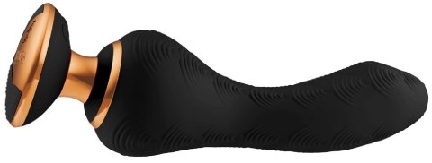 Wibrator punktu G Shunga Sanya silikonowy czarny USB 18 cm