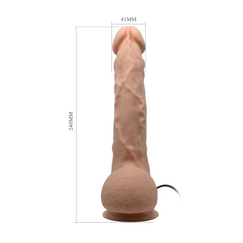Wibrator realistyczny Baile Beautiful Jason 25 cm z przyssawką