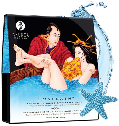 Żel do kąpieli Lovebath Ocean Shunga 650 g
