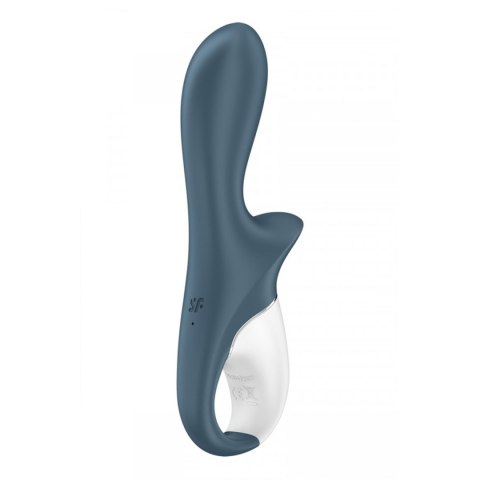 Nadmuchiwany wibrator analny Satisfyer Air Pump Booty 2 ciemnoszary USB