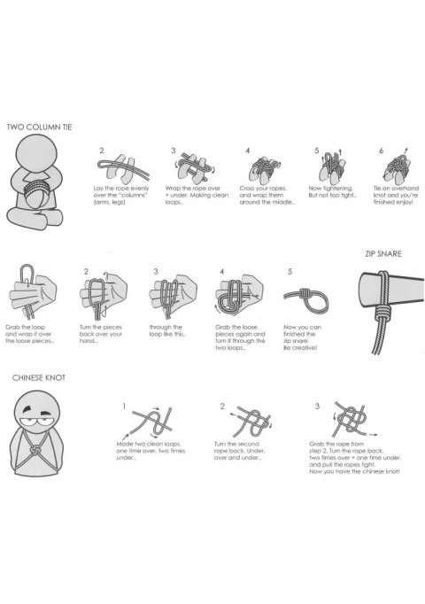 Sznur japoński Ouch! 10 metrów do krępowania