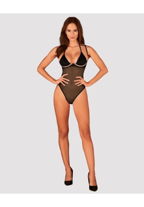Body erotyczne Selinne Obsessive czarne XS/S